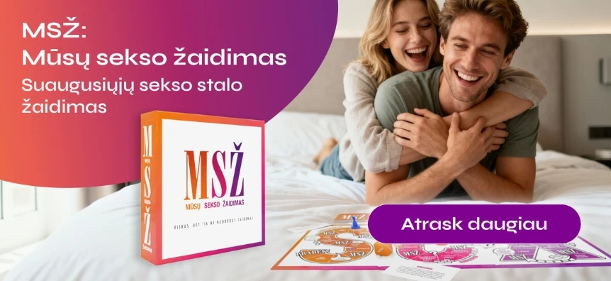 MSŽ - Mūsų sekso žaidimas suaugusiųjų žaidimas | Desirel Sex shop Lietuva