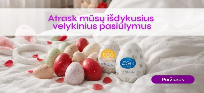 Atrask mūsų išdykusius velykinius pasiūlymus | Sex Shop Lietuva Desirel.lt 