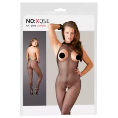   NO:XQSE - Seksualus bodis su krūtinės iškirpte - juodas (S-L)