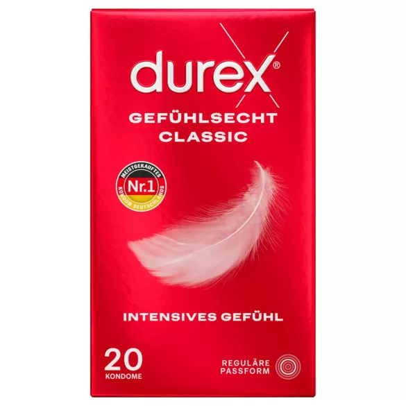 Durex - ypač ploni prezervatyvai (20 vnt.)