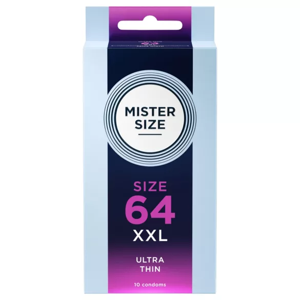 Mister Size - ploni prezervatyvai - 64 mm - 10 vnt