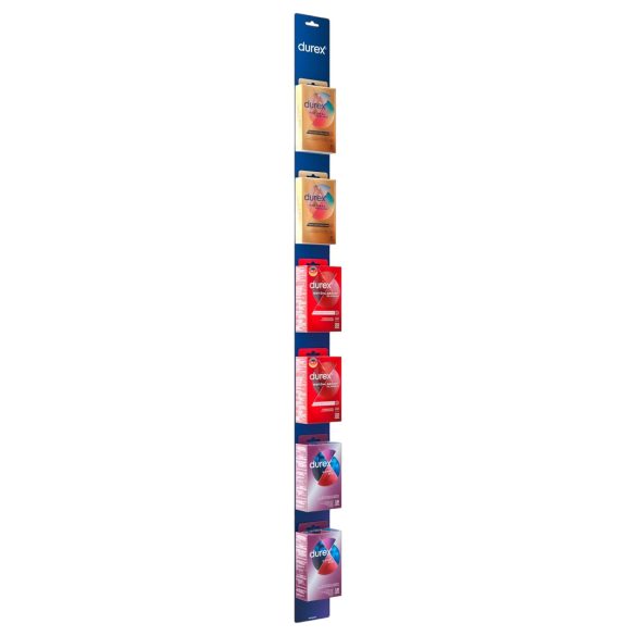 Durex - prezervatyvų pakuotė su pakabinamu juostele