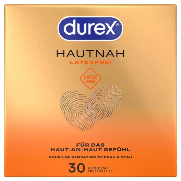 Durex Hautnah - latekso neturintys prezervatyvai (30 vnt.)