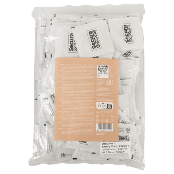 Secura Original - prezervatyvai - 100 vnt