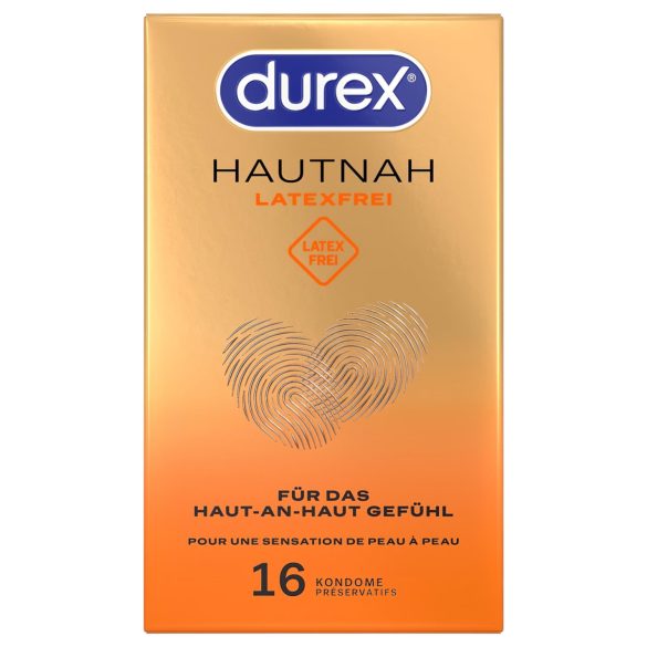Durex Hautnah - prezervatyvai be latekso - 16 vnt