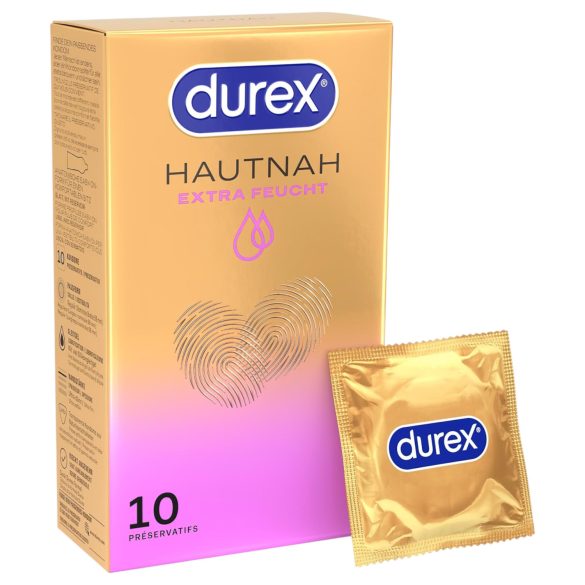 Durex Hautnah - prezervatyvai - papildomai lubrikuoti - 10 vnt
