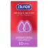 Durex - papildomai suteptas prezervatyvas (10 vnt.)
