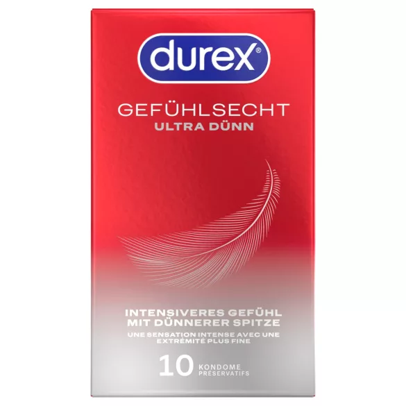 Durex - itin ploni prezervatyvai (10 vnt.)