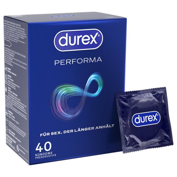 Durex Performa - uždelsiantys prezervatyvai (40 vnt.)