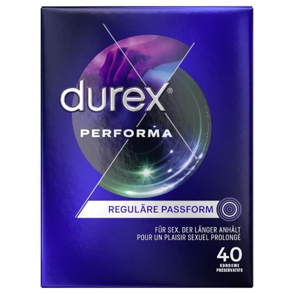 Durex Performa - prezervatyvai prailginto veikimo - 40 vnt