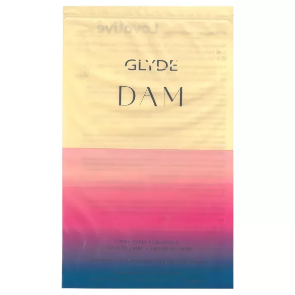 GLYDE - veganiška latekso apsauginė servetėlė - vanilė