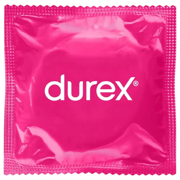 Durex Pleasure Me - prezervatyvai - ruožuoti su taškeliais - 10 vnt