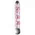 Icicles No. 7 - stiklinis analinis dildo su burbuliukais