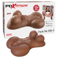   Pipedream Fuck Me Silly Sista - rudas moters torsas masturbatorius (5,7 kg)