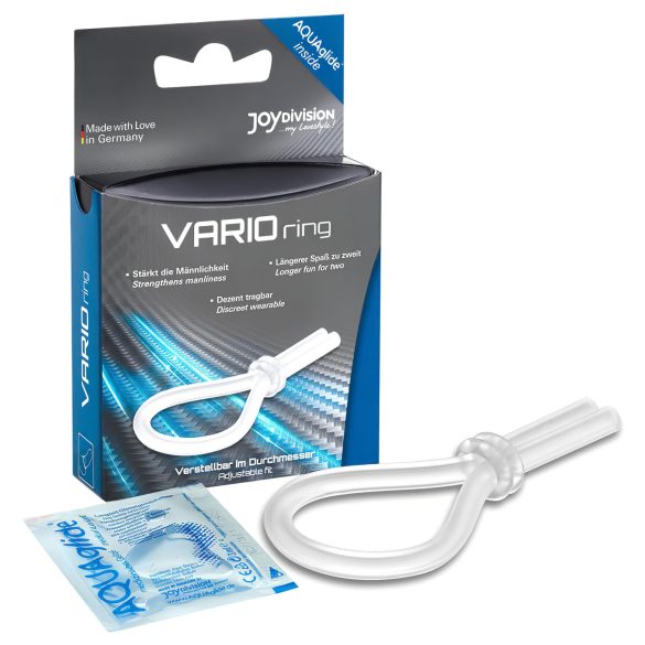 JoyDivision VARIOring penio žiedas - skaidrus