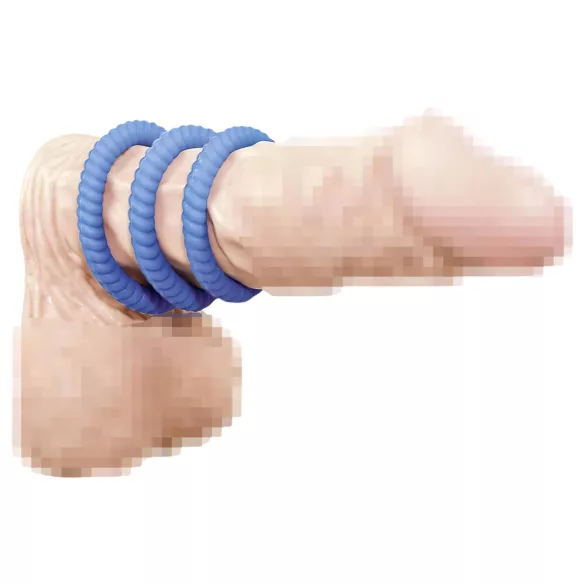 You2Toys - penio žiedų rinkinys - mėlynas
