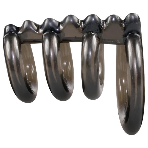 Bad Kitty - penio žiedas su spygliais - keturgubas