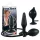 You2Toys True Black - pripučiamas analinis kaištis - juodas