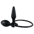 You2Toys True Black - pripučiamas analinis kaištis - juodas
