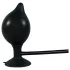 You2Toys True Black - pripučiamas analinis kaištis - juodas