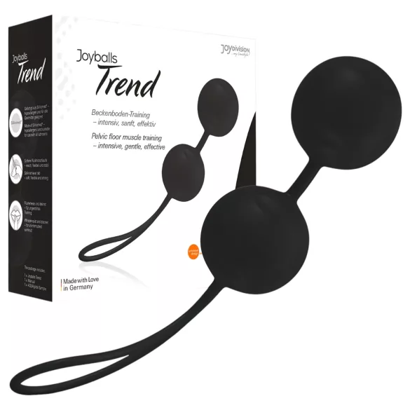 „Joyballs Trend“ geišos kamuoliukai (juodi)