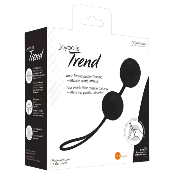 „Joyballs Trend“ geišos kamuoliukai (juodi)