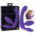 Trigubas - dildo be diržo - silikonas - violetinis