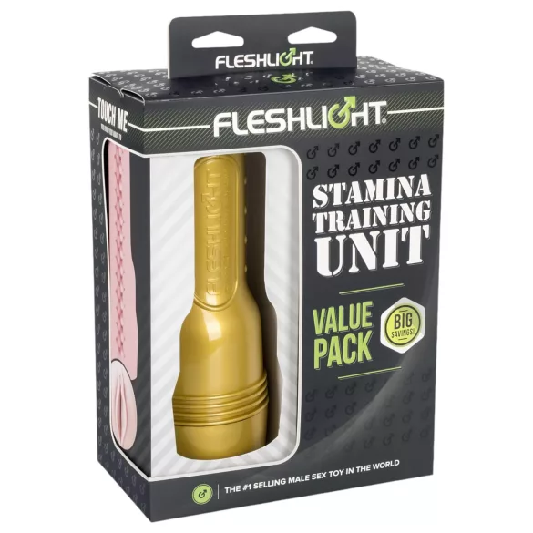 Fleshlight - masturbatorius rinkinys - Stamina Training Unit - 5 dalių