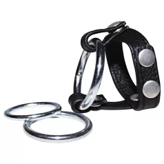 Bad Kitty - odos penio ir sėklidžių žiedas - juodas