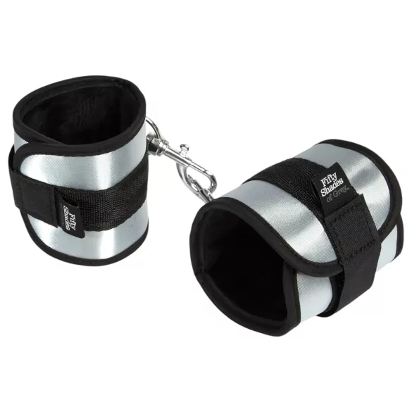 Fifty Shades of Grey - riešų antrankiai pora - pilka