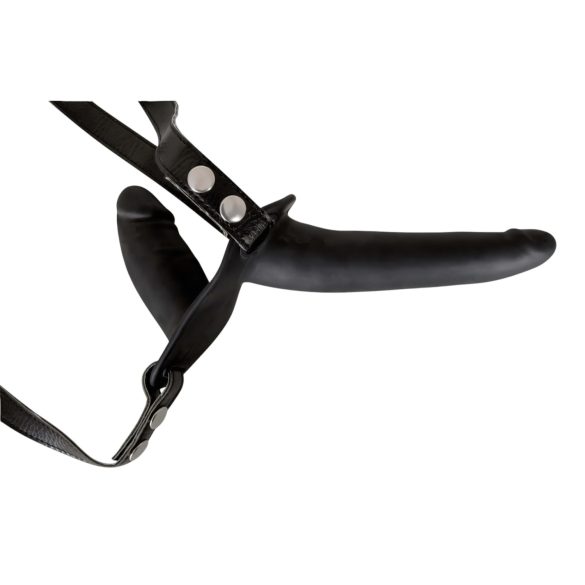 You2Toys - prisegamas silikoninis dildo rinkinys - juodas