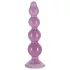 You2Toys - analinis kaištis su rutuliukais - siurbtuko pagrindas - violetinis