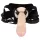 You2Toys - prisegamas dildo - natūralios spalvos