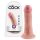 King Cock - dildo - 15 cm - kūno spalvos