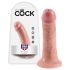 King Cock - dildo - 15 cm - kūno spalvos