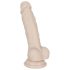 You2Toys - Silikoninis lipnus dildo - vidutinis (natūralus)