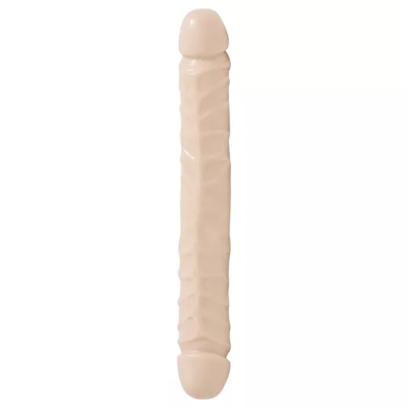 Doc Johnson - dvigubas dildo - natūralios spalvos - 30,5 cm