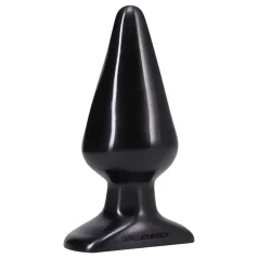   Doc Johnson - analinis kaištis - didelis, klasikinis - juodas, 14,5 cm