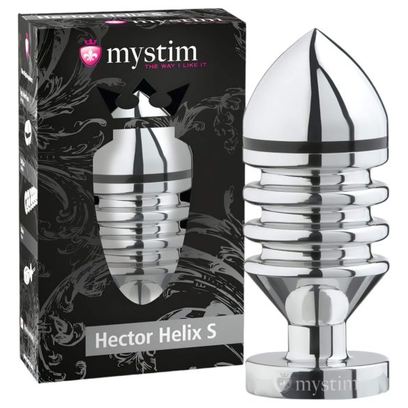 mystim Hector Helix - elektro analinis kaištis (mažas)