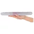 Kristalas - dvigubas dildo - stiklas - 34 cm