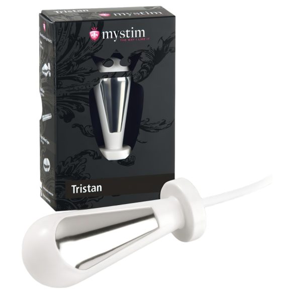 mystim Tristan - elektro kablys (balta)