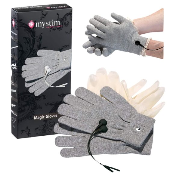 mystim Magic Gloves - elektrinės pirštinės (2 vnt.)
