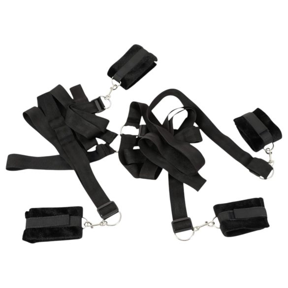 Bad Kitty - pūkuotas lovos pririšimo rinkinys (5 dalys)