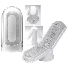 TENGA Flip Zero - masturbatorius vyrams - baltas