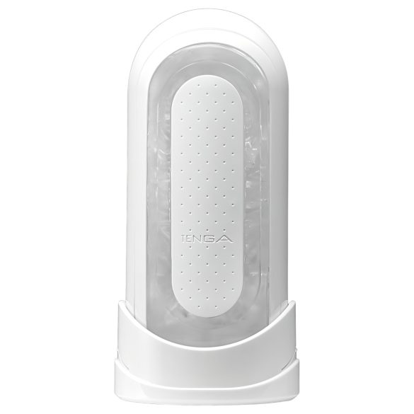 TENGA Flip Zero - masturbatorius vyrams - baltas