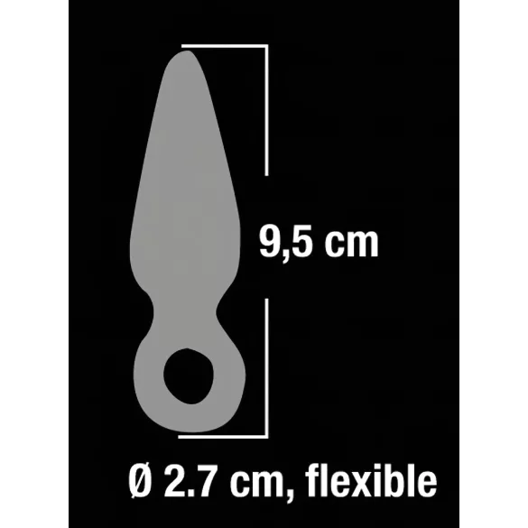 You2Toys - Finger Plug - pirštų analinis kaištis (skaidrus)