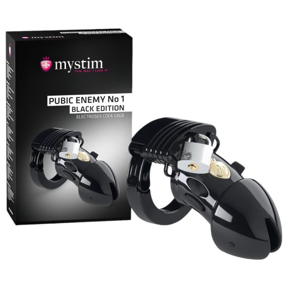 mystim Black Edition PUBIC ENEMY No 1 - elektro penio narvas