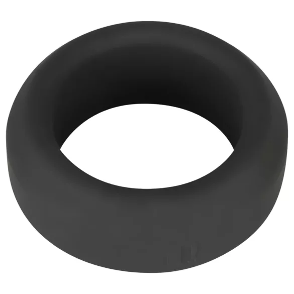 Black Velvets - penio žiedas storomis sienelėmis 2,6 cm - juodas