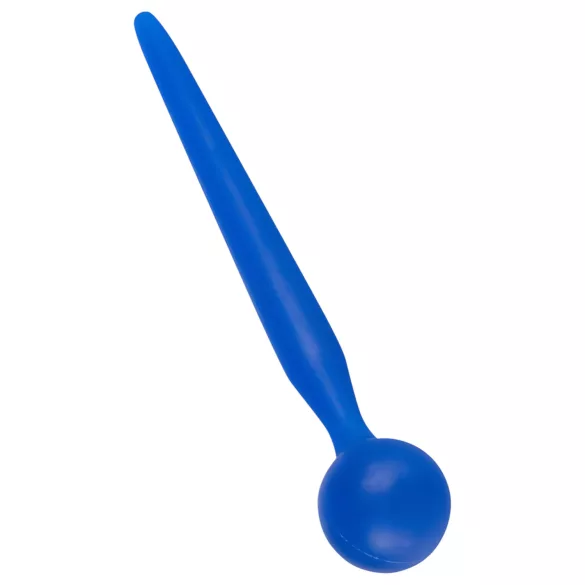 Dilator Sperm Stopper - varpos dilatorius su rutuliuku - silikonas - mėlynas
