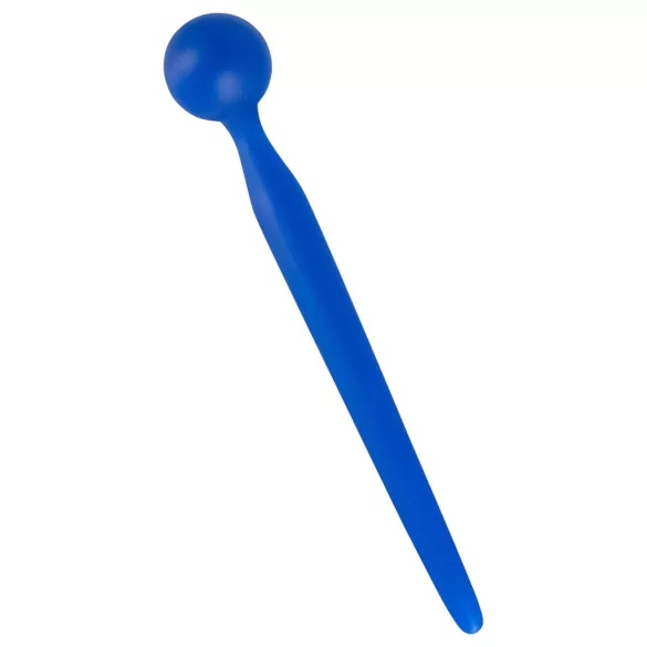 Dilator Sperm Stopper - varpos dilatorius su rutuliuku - silikonas - mėlynas